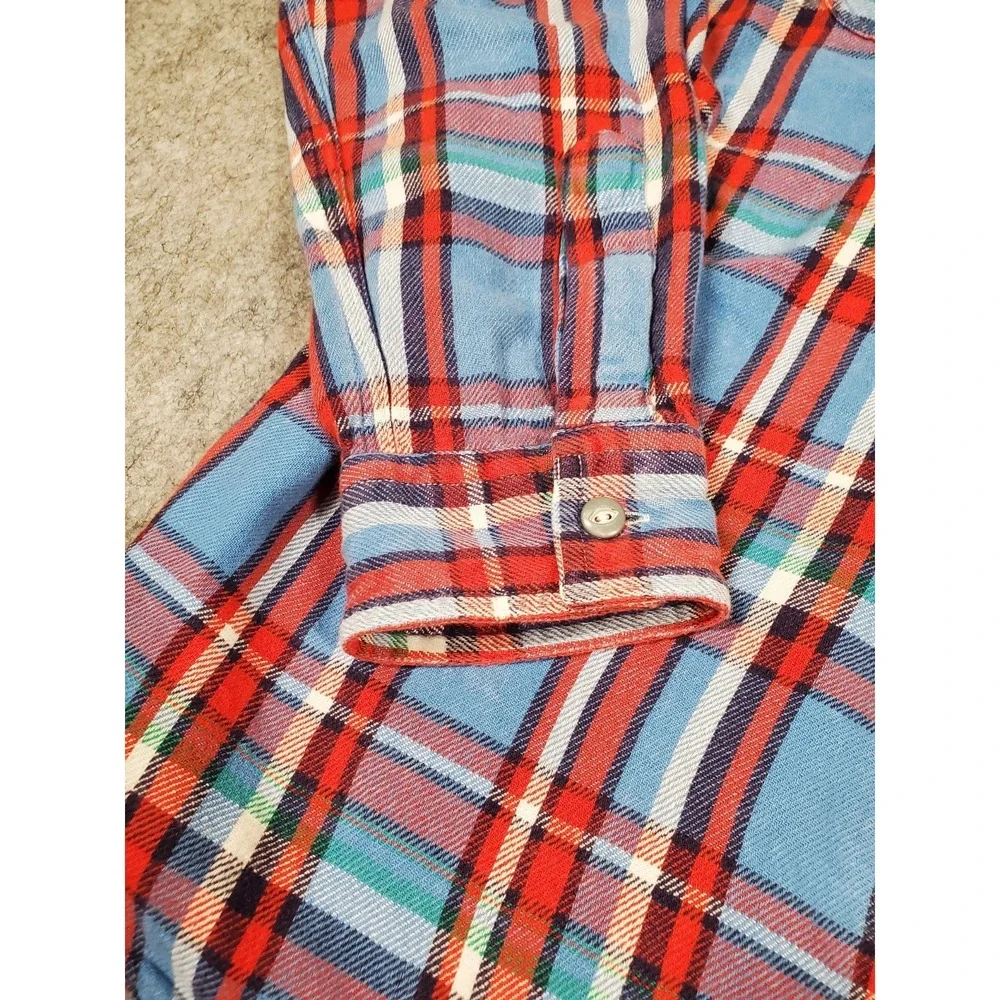Polo Ralph Lauren Yosemite Mens Shirt Plaid Button Up Long Sleeve Size Large